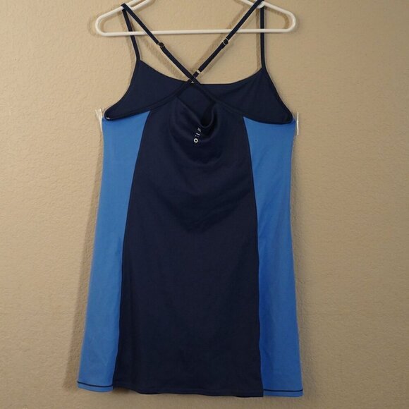 NWT Wilo the Label Tennis Dress in Cobalt/Navy Blue Large Strappy lined - Picture 5 of 13